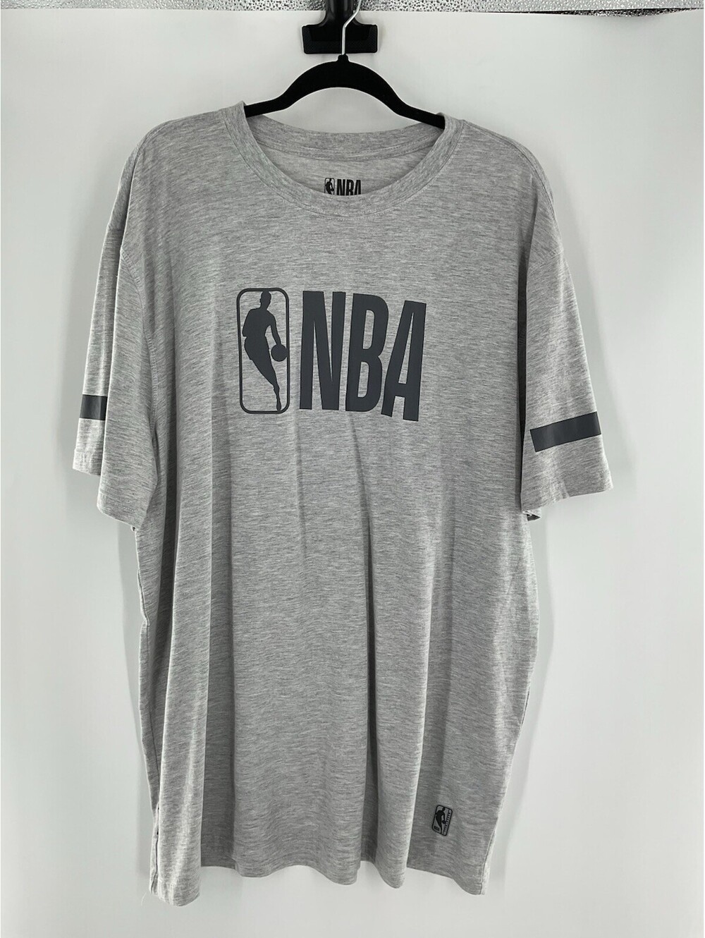 Nba Men’s 2X Gray T-Shirt Graphic Print 128